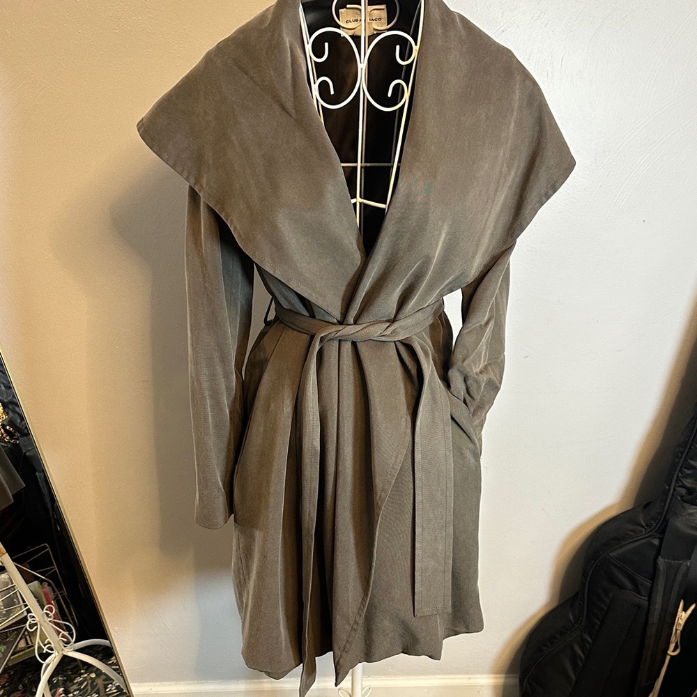 Club Monaco Taupe Coat